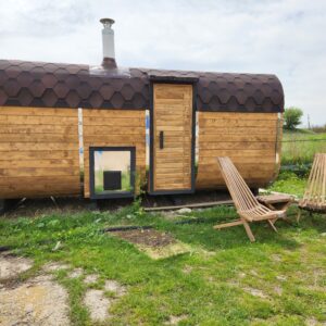 Баня Квадро 4,5 м ширина 2,20 м